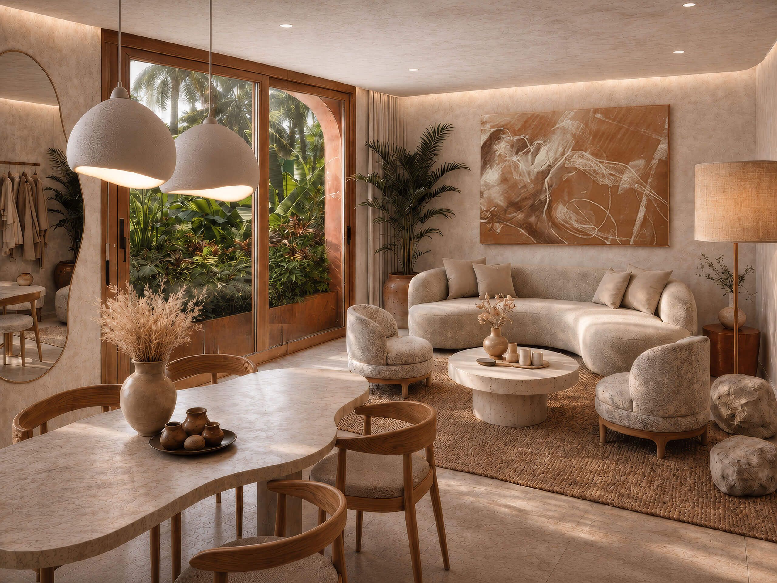 Classic apartment living room